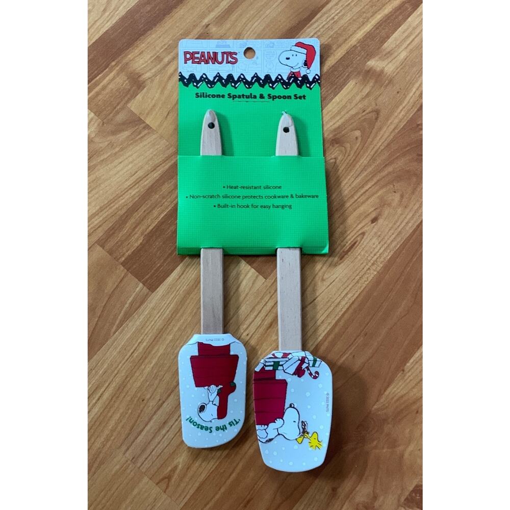 Peanuts Silicone Spatula‎ & Spoon Set